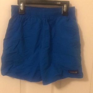 Little boys Patagonia shorts/swim trunks size xs